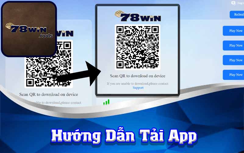 Hướng dẫn cách tải app 78win đơn giản cho tân binh
