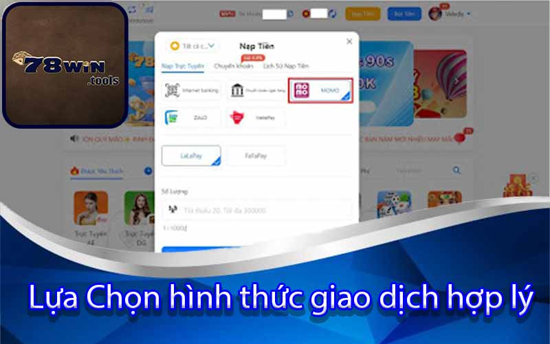 Lựa Chọn hình thức giao dịch hợp lý